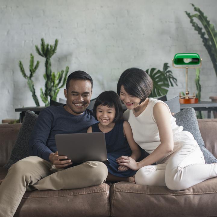 Actual product image Relaxdays Banker lamp