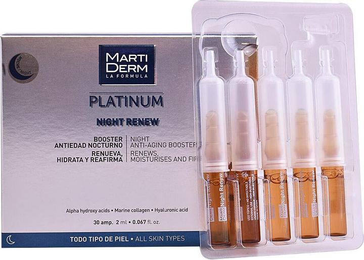 Produktbild Martiderm Platinum Night Renew Ampullen 30 x 2 ml (60 ml)