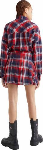 Image du produit Tommy Hilfiger Tjw Mini-jupe plissée à carreaux pour femme (S)