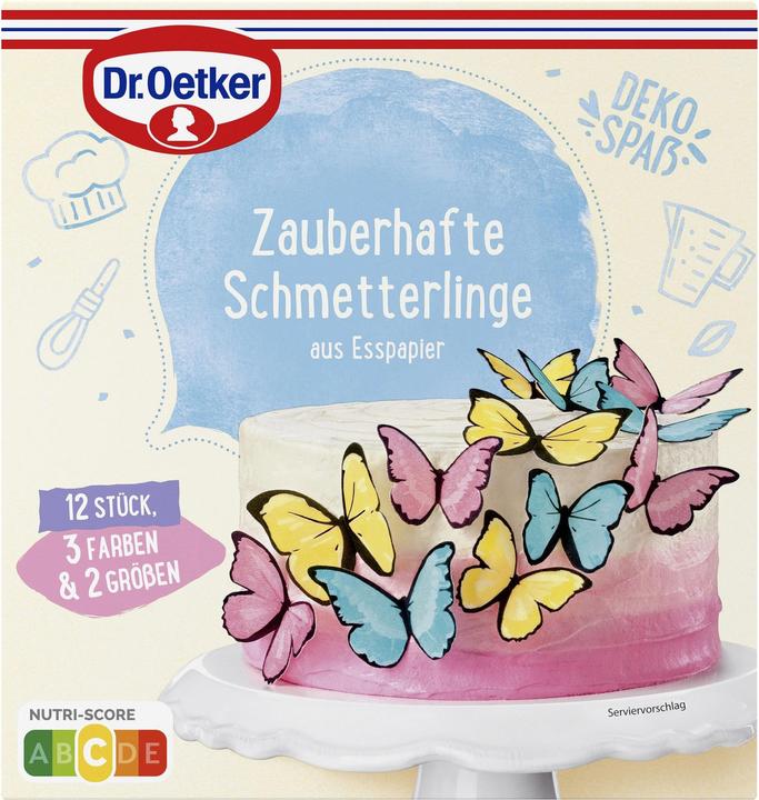 Dr. Oetker Zauberhafte Schmetterl (12 x)