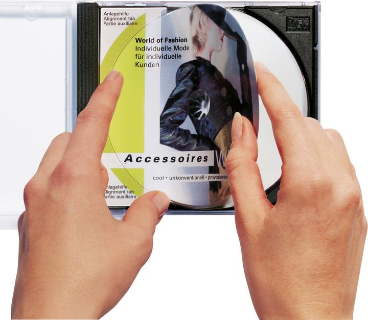 Actual product image HERMA CD labels A4