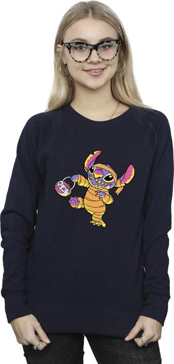 Actual product image Lilo & Stitch Womens/Ladies Trick Or Treat Sweatshirt (4XL)