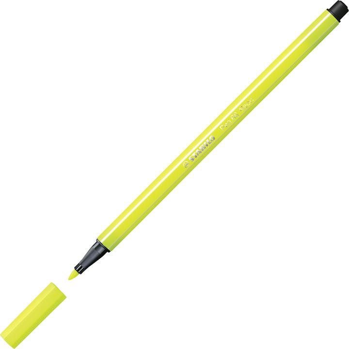 Produktbild STABILO Pen 68 Premium-Filzstift (Neongelb, 1 x)
