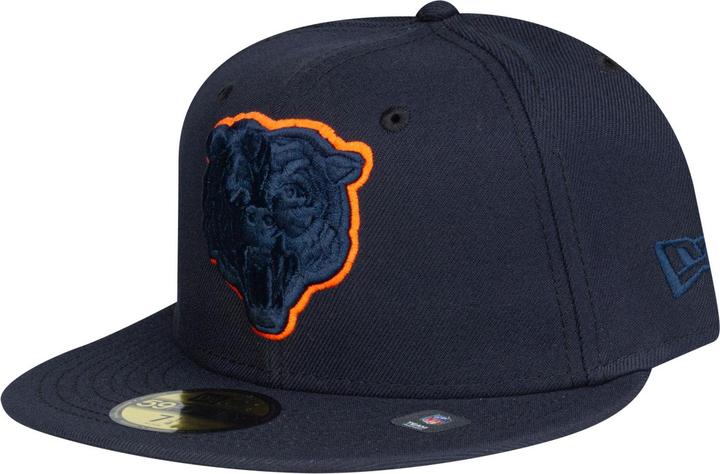 Actual product image New Era 59Fifty Fitted Cap - HEAD Chicago Bears navy - 7 3/8 (7 3/8)