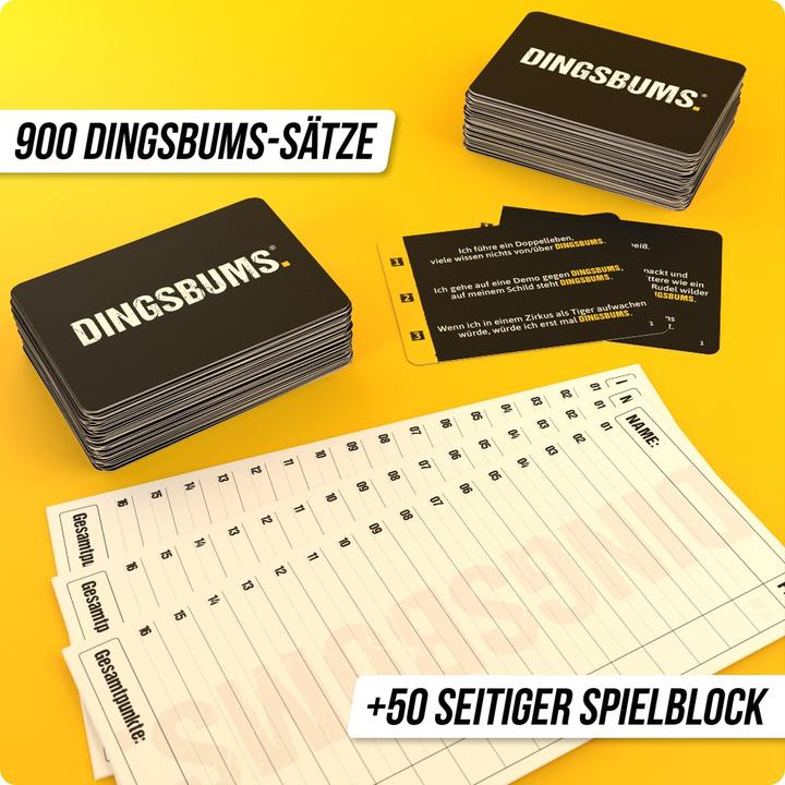 Produktbild Denkriesen Dingsbums (Deutsch)