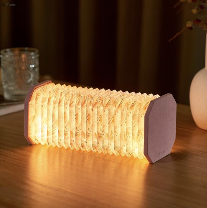 Immagine prodotto Gingko Velvet Accordion Light - Luce d'atmosfera a forma di fisarmonica / lampione (450 lm)