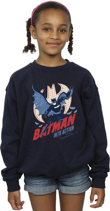 Produktbild Batman Into Action Sweatshirt Mädchen (116)