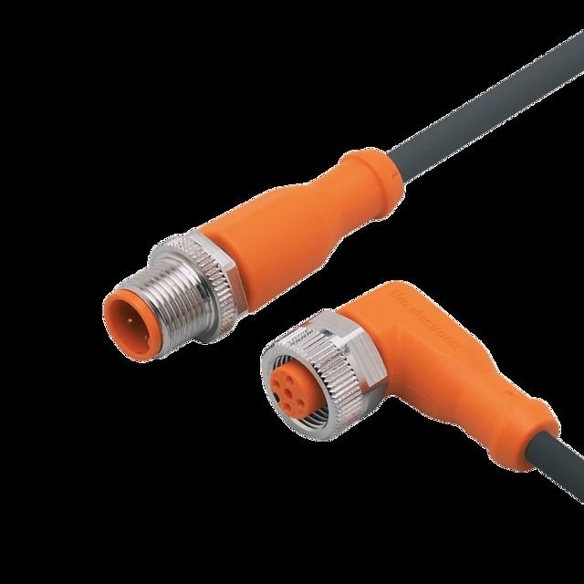 IFM Verbindungskabel M12 5-polig AC/DC silikonfrei halogenfre - Kabel - 5 m