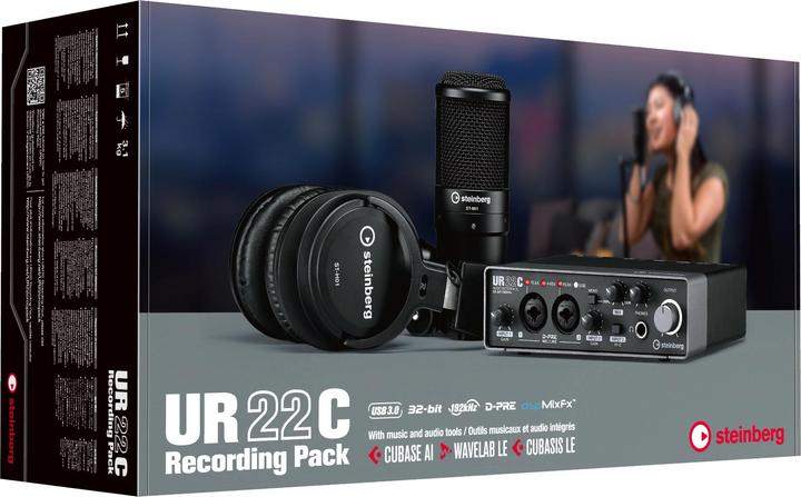 Actual product image Steinberg UR22C Recording Pack (USB)