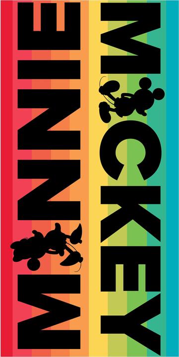 Produktbild Carbotex Badetuch - Disney Mickey Mouse (70 x 140 cm)