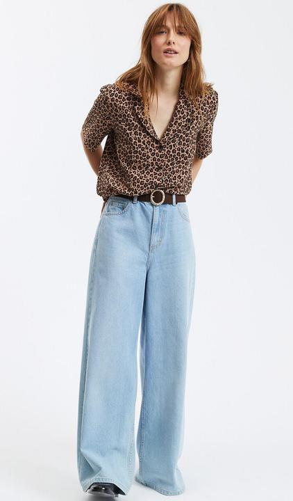 Produktbild La Redoute Collections Extraweite High-Waist-Jeans (M)