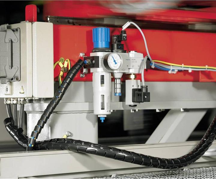 Produktbild HellermannTyton Kabelschlauch 32 mm (max) Schw (Kabelschlauch, 2500 cm)