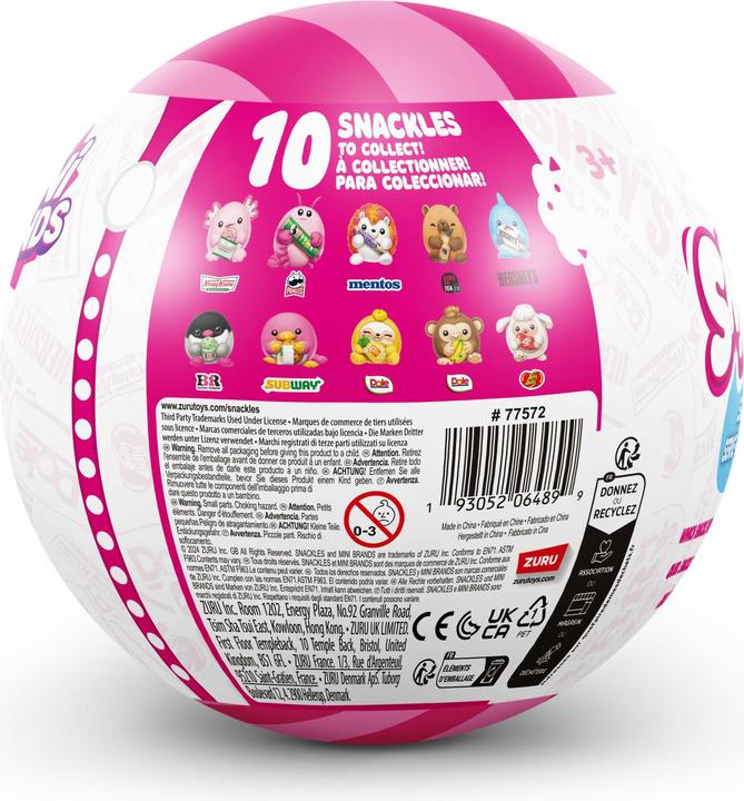 Actual product image Zuru Snackles small series 2 (14 cm)