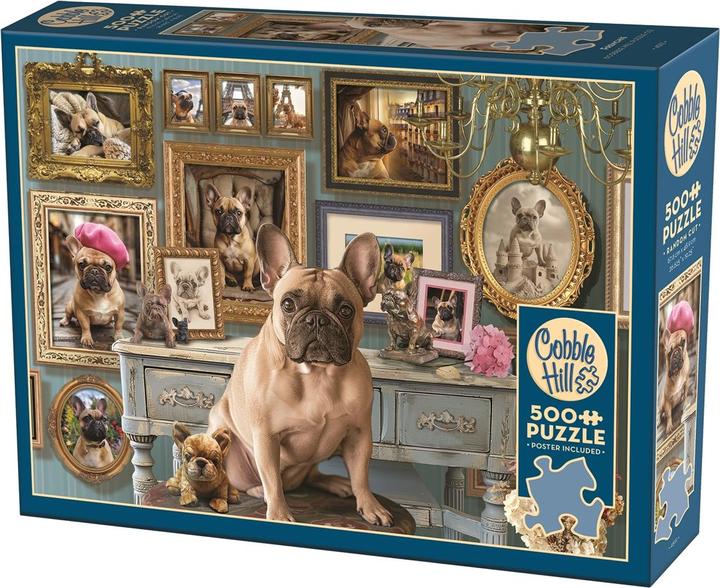 Actual product image Cobble Hill Französische Bulldogge 500 Teile (500 pieces)