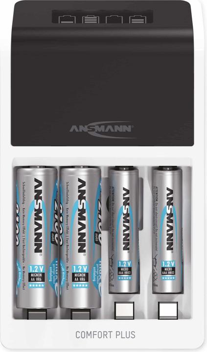 Image du produit Ansmann Comfort Plus 1001-0094 (1 pcs, AA, AAA, Chargeurs sans batterie)