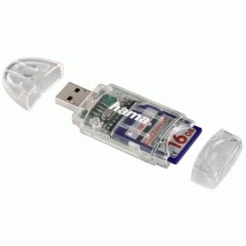Actual product image Hama CardReaderWriter 8in1 (USB 2.0)
