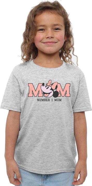 Actual product image Disney Childrens/Kids Number 1 Mum Minnie Mouse Mothers Day T-Shirt (152, 158)