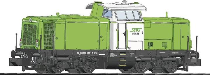 Produktbild Fleischmann 721213 N Diesellok V 100.52 der SETG (Spur N)