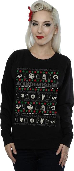 Produktbild Disney Nightmare Before Christmas Festive Icons Sweatshirt (S)