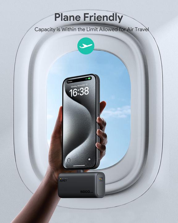 Actual product image Aukey Spark Pocket (5000 mAh, 20 W, 18.50 Wh)