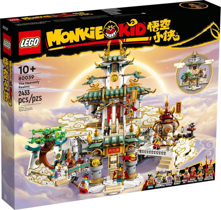 Image du produit LEGO Monkie Kid Les royaumes célestes (80039, LEGO Monkie Kid)