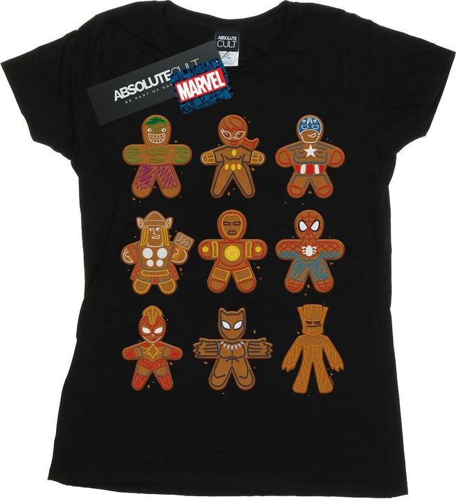 Produktbild Avengers Christmas Gingerbread TShirt (S)