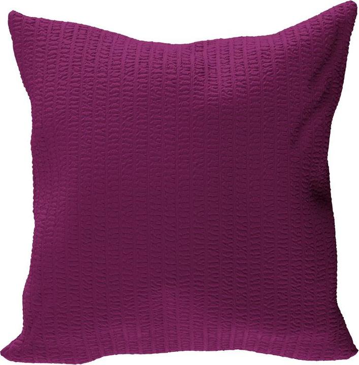 Actual product image Lotus Bettwaren Bed Linen Satin Seersucker uni (Pillowcase, 65 x 65 cm)