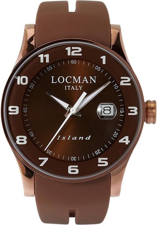 Immagine prodotto Locman Orologio da uomo Islanda marrone Ref. 0600 (Orologio da polso analogico, 40 mm)