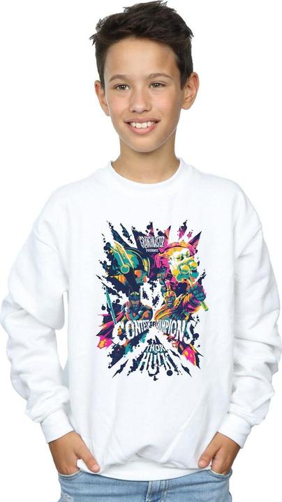Actual product image Boys Thor Ragnarok Grandmaster Presents Sweatshirt (140, 146)