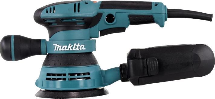 Produktbild Makita BO 5041 Exzenterschleifer / Schleifmaschine 300 W 125 mm + 2x Toolbrothers SPIDER Netzschlei (Exzenterschleifer, 300 W)
