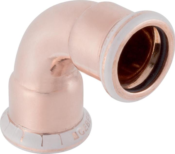 Actual product image Geberit Mapress copper - 90 ° bending fi 35 (5/50)
