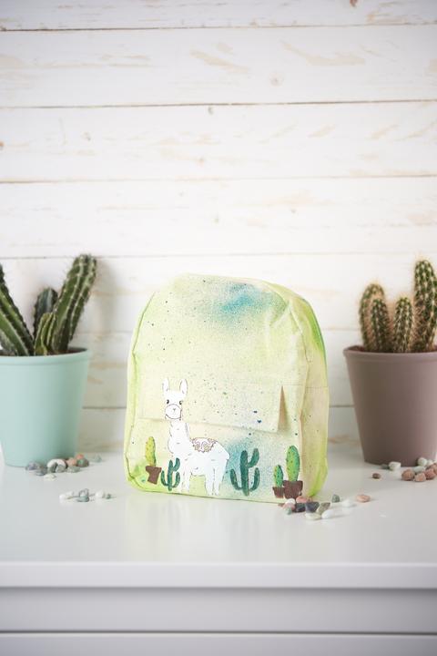 Produktbild VBS Kinder-Rucksack,100% Baumwolle, 23 x 21 cm, 5 Stück