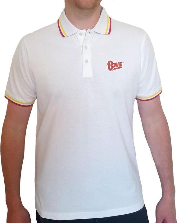 David Bowie Poloshirt Logo
