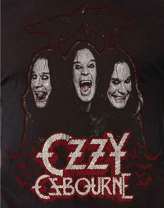 Produktbild Ozzy Osbourne Crows & Bars TShirt (S)