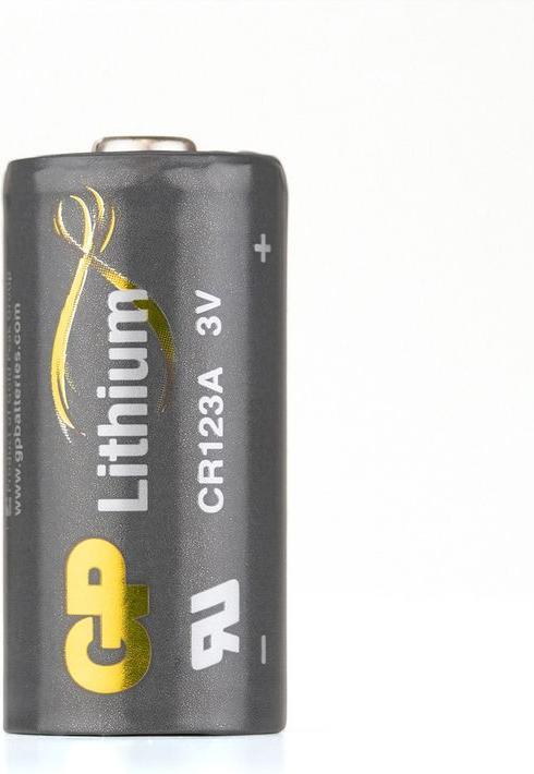 Actual product image GP Batteries Batteries (1 pcs., CR123A, 1400 mAh)