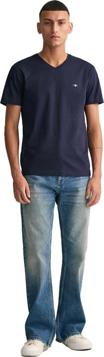Actual product image GANT Slim Shield V-Neck T-Shirt (L)