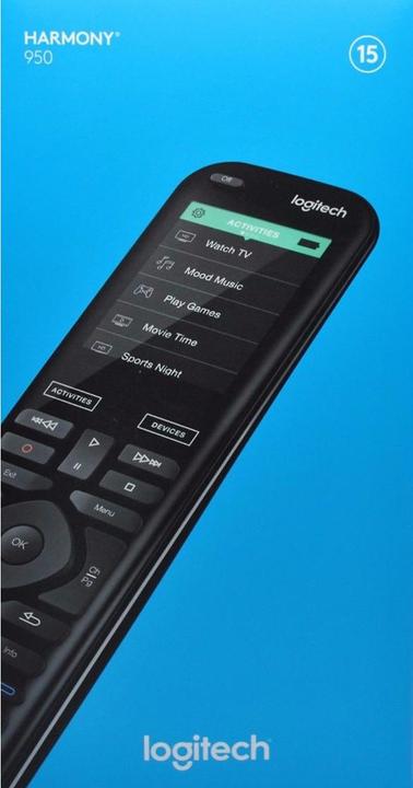 Produktbild Logitech Harmony 950 (Universal Fernbedienung, Infrarot)