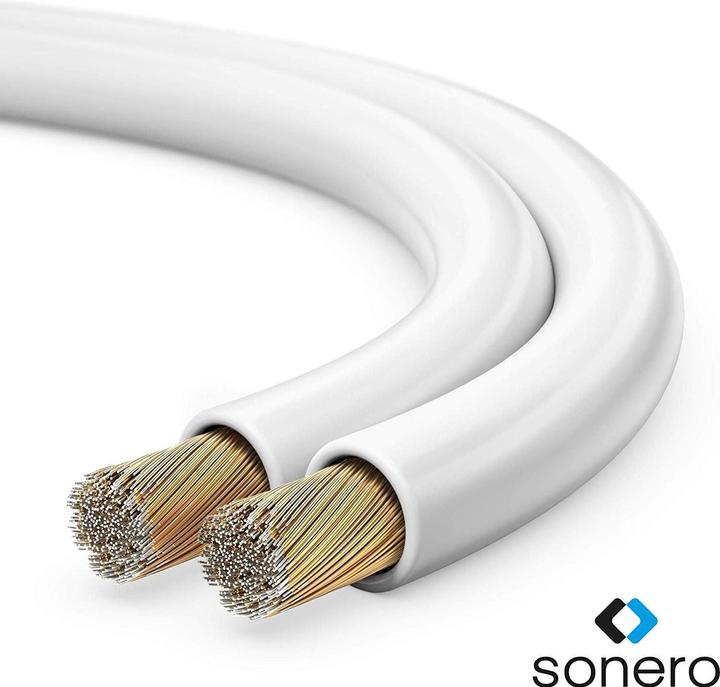 Immagine prodotto Sonero Cavo per altoparlanti 2,50mm² CCA 10 m (10 m, 2.50 mm².)