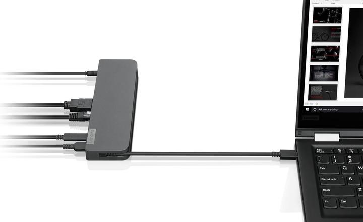 Actual product image Lenovo USB-C Mini Dock (USB-C, 8 Ports)