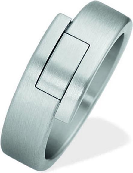 Produktbild Xen Bandring silber mattiert (70)