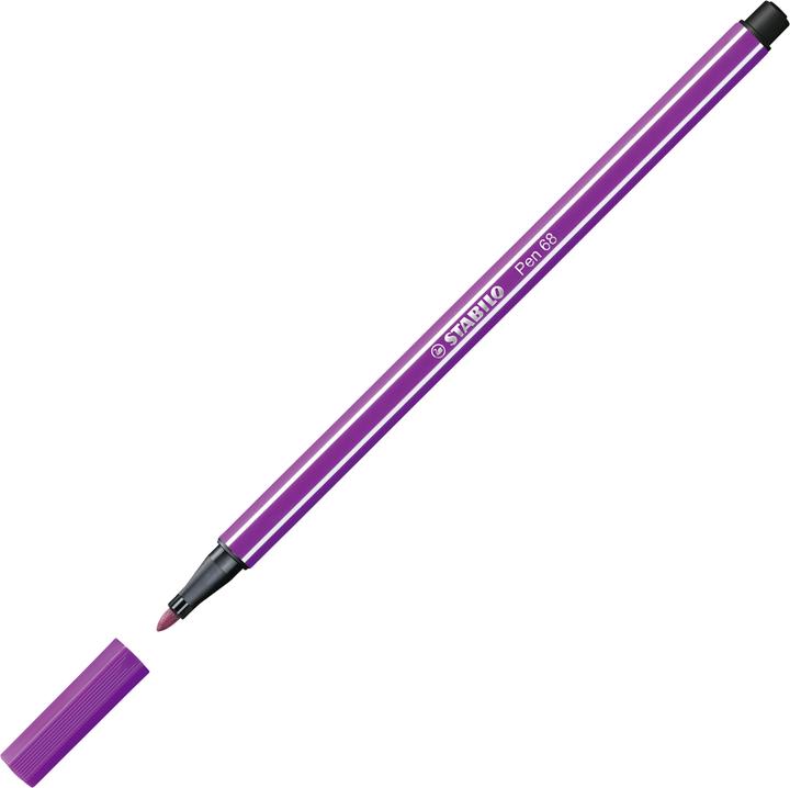 Actual product image STABILO Pen 68 (Purple, 1 x)