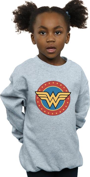 Produktbild Wonder Woman Circle Logo Sweatshirt Mädchen (140, 146)