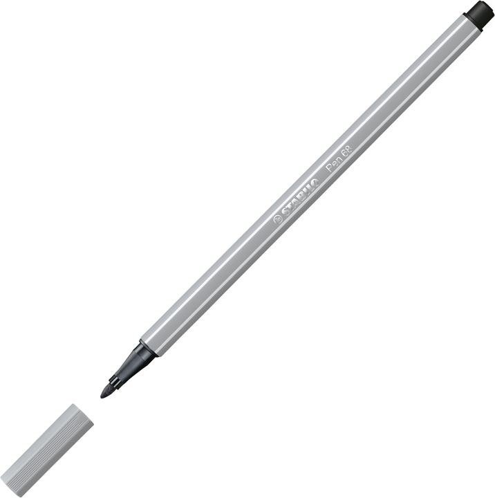 Productafbeelding STABILO Pen 68 Premium viltstift (Medium grijs, 1 x)