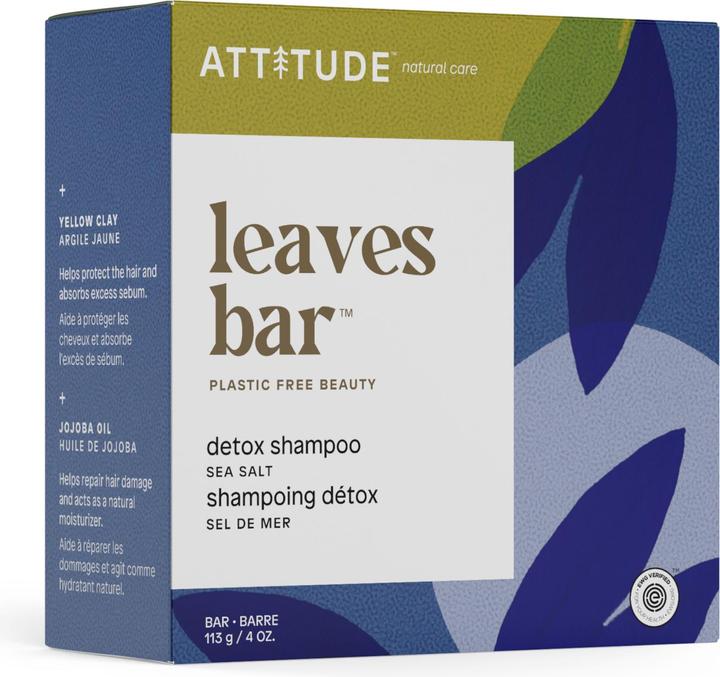 Produktbild Attitude Detox Bar Meersalz (Flüssiges Shampoo)