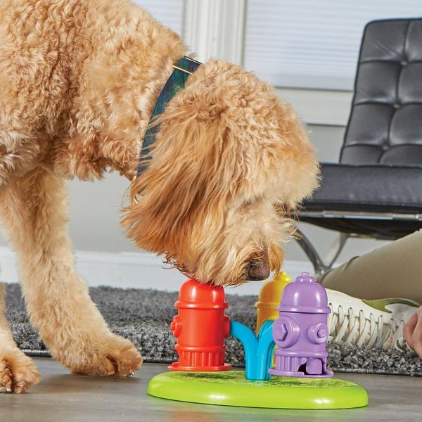 Immagine prodotto Brightkins Idranti che girano Puzzle da regalare (Giocattolo di attività per cani)
