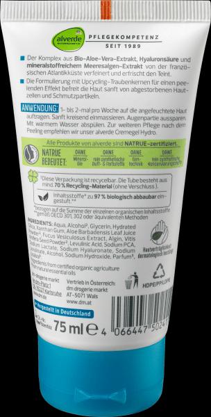 Actual product image dm alverde Aqua peeling (Exfoliation, 75 ml)