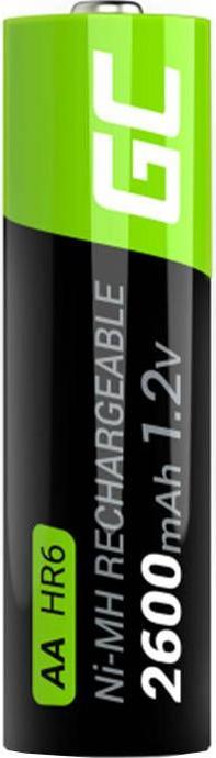 Productafbeelding GreenCell Oplaadbare batterij - 1,2 V (4 Pcs., AA, 2600 mAh)