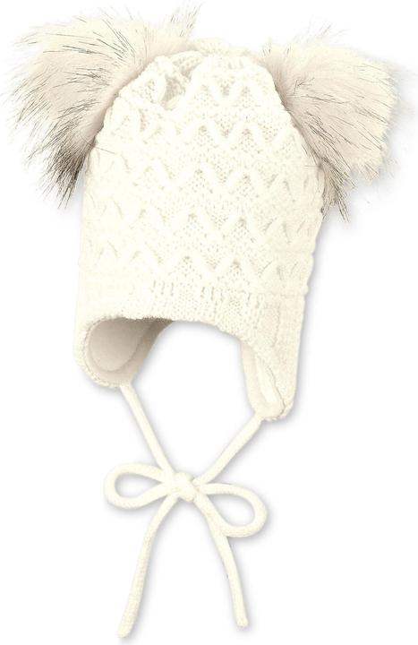 Produktbild Sterntaler Wintermütze Pompons Ecru Gr. 51