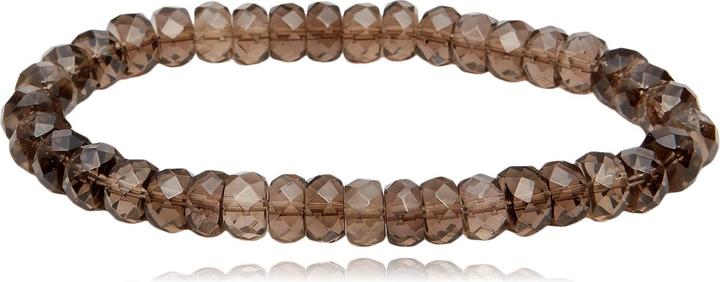 Immagine prodotto Leyda Bracciale Quarzo Fumè (19 cm, Pietra)
