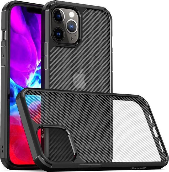 Immagine prodotto Crong Hybrid Carbon - Custodia per iPhone 12 Mini nero (Apple iPhone 12 mini)